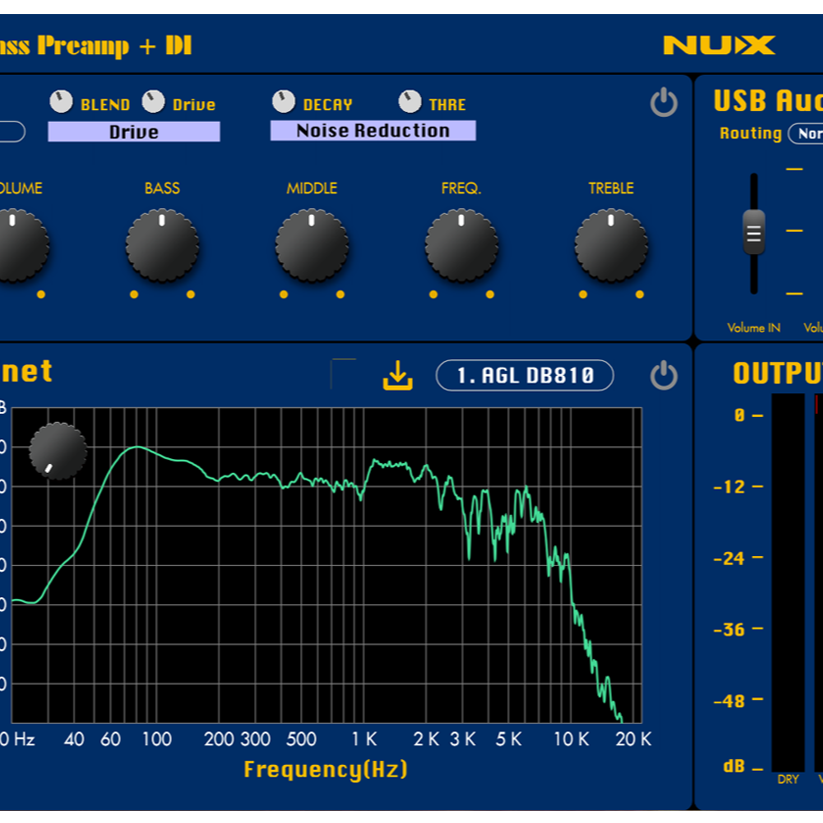 NUX NBP-5 Bass 貝斯前級 / DI效果器 (原廠保固)-細節圖4