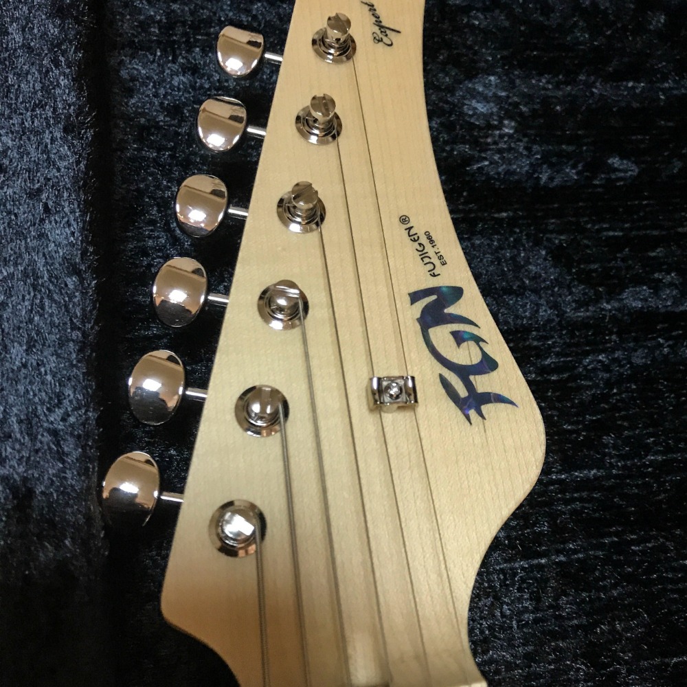 FUJIGEN SUPER STRAT EOS-ASH-M/SBB 日本(富士弦)頂級電吉他 灰藍色-細節圖4