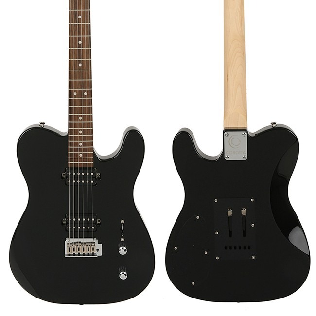 韓國第一品牌電吉他 CORONA MODERN STANDARD T T22F/L BLK TELE 雙雙 黑色-細節圖2