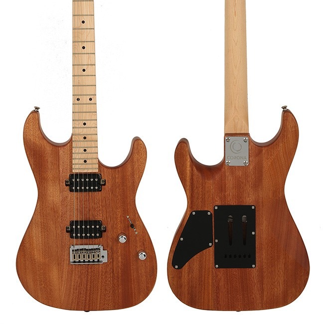 韓國第一品牌電吉他 CORONA MODERN STANDARD M22F/M MAH  雙雙 楓木指板 桃花心木琴身-細節圖2