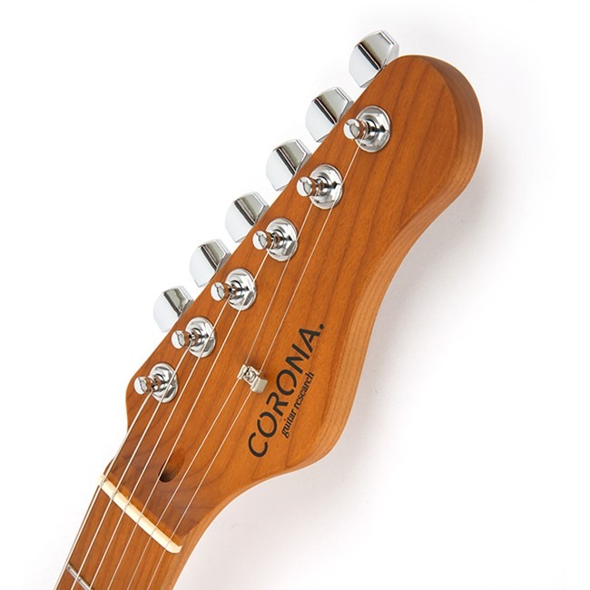 韓國第一品牌電吉他 CORONA MODERN PLUS T T24 OWT TELE24格烤楓木指板 奧林匹克白-細節圖5