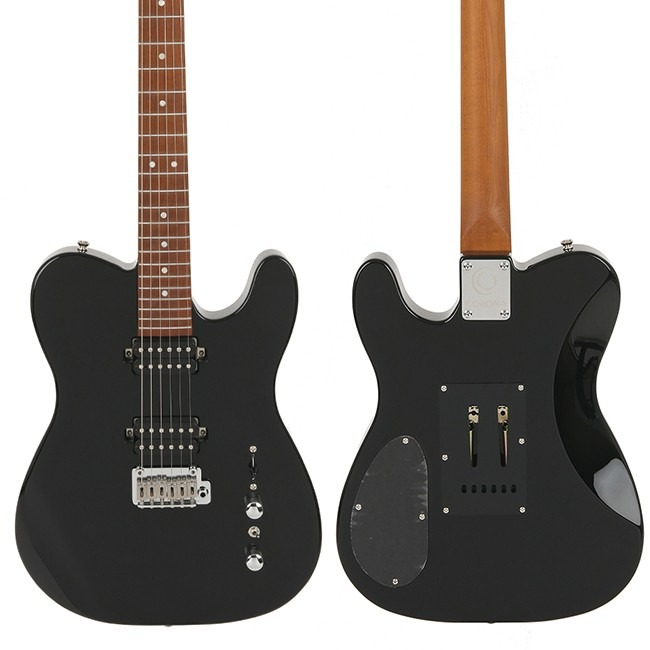 韓國第一品牌電吉他 CORONA MODERN PLUS T T24 BLK TELE24格烤楓木指板 黑色-細節圖2