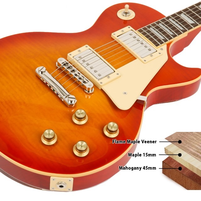 韓國第一品牌電吉他  CORONA PRESTIGE STANDARD HONEY BURST LP22 HNB-細節圖9