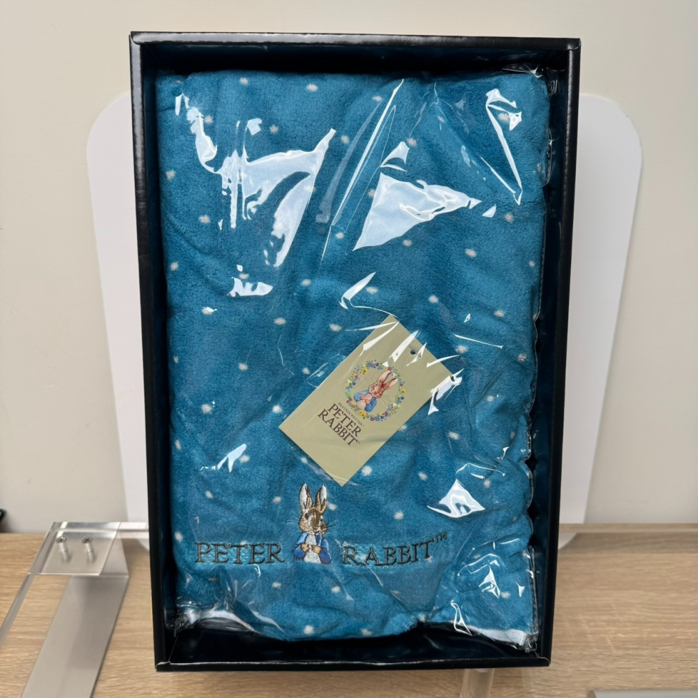 !!!!全新贈品出清價!!!!彼得兔 超柔全功能浴巾 70x140cm-細節圖2