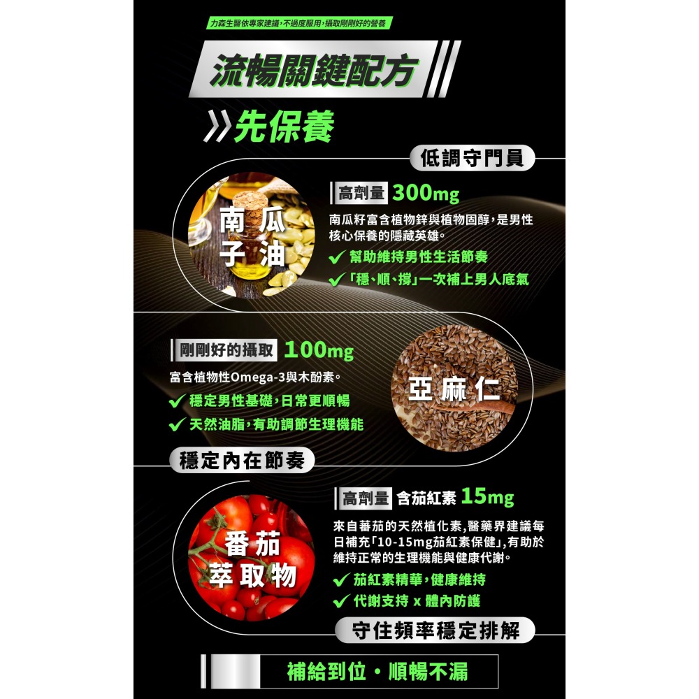 🏳️‍🌈健康鑫人生🏳️‍🌈力森生醫｜精力樹｜南瓜籽油精胺酸｜(效期：2030/05/01)-細節圖7