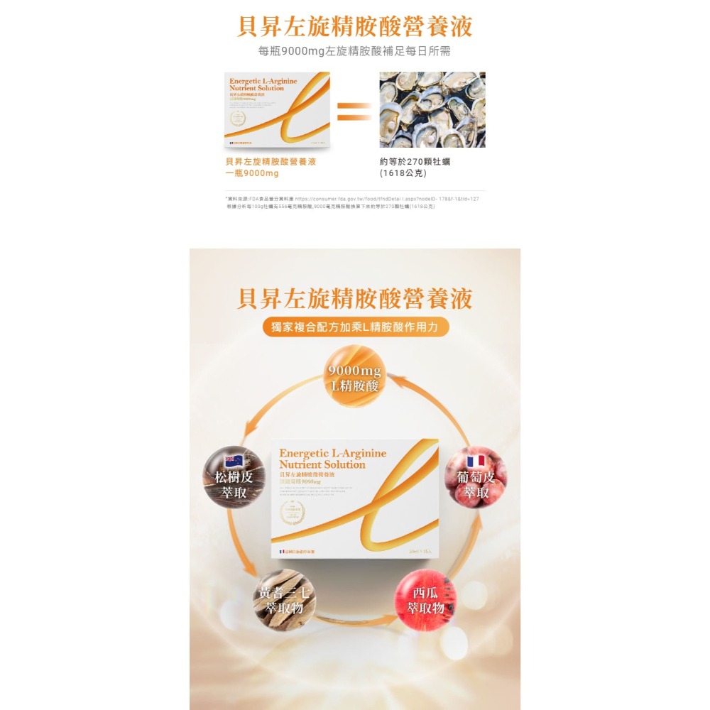 🏳️‍🌈健康鑫人生🏳️‍🌈 貝昇 左旋精胺酸營養液 30ml/15入 效期：2028/05/19-細節圖4
