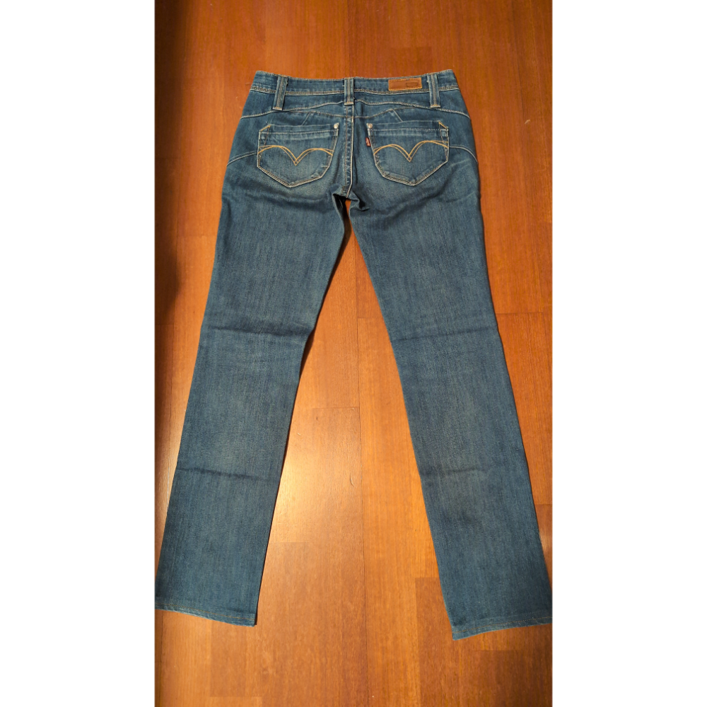二手 Levis Levi＇s 牛仔褲 26 Low Rise Straight-細節圖2